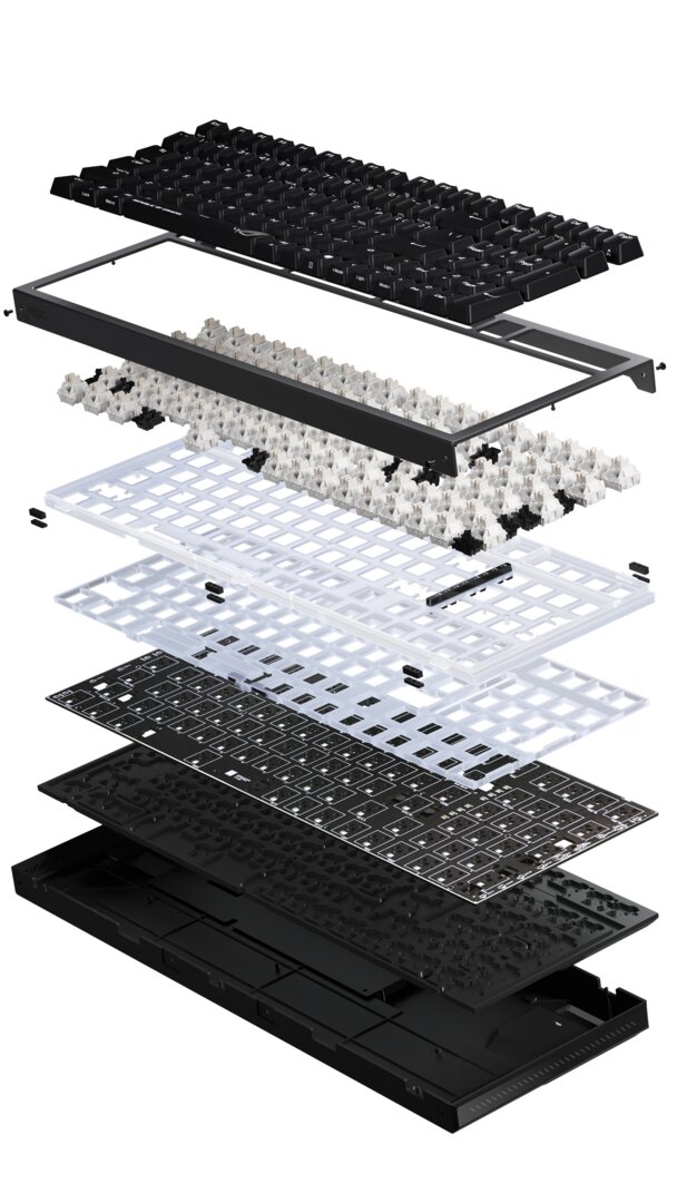 Aufbau der Strix Morph 96 Wireless