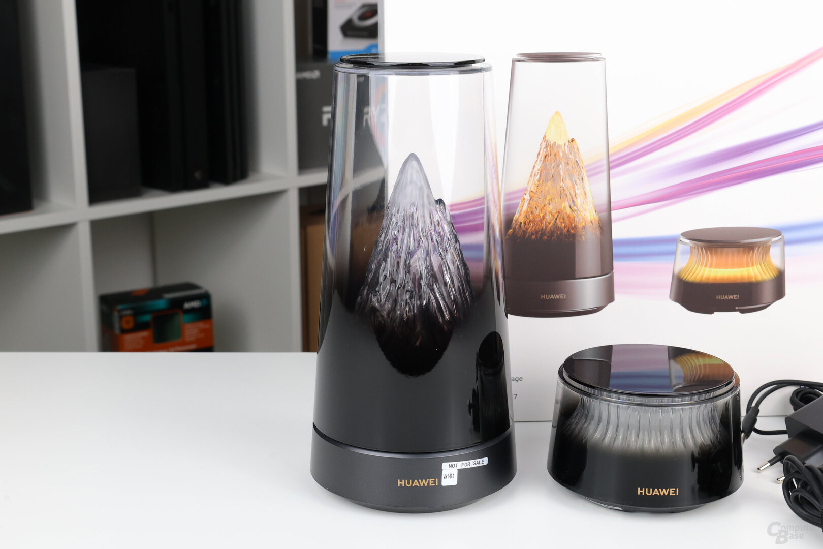 Huawei WiFi Mesh X3 Pro Suite im ausgeschalteten Zustand