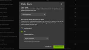 Auto Shader Compilation (Beta): Nvidia lässt Shader jetzt heimlich im Hintergrund erstellen
