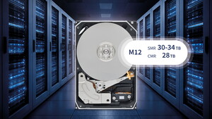 M12-Festplatten: Toshiba knackt die 30-TB-Marke mit 11 Scheiben Glas