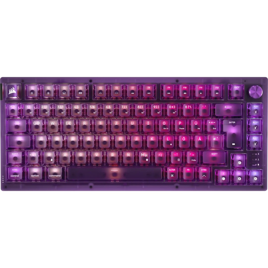 Corsair K65 Plus Atomic Purple
