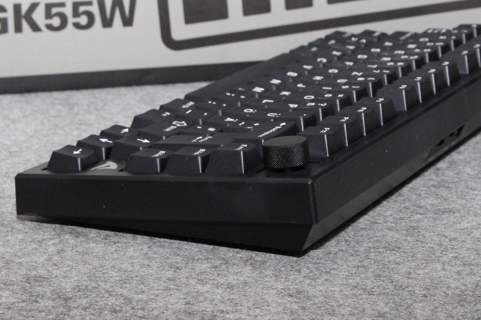 Klassentypisch: Der Drehregler aus Metall