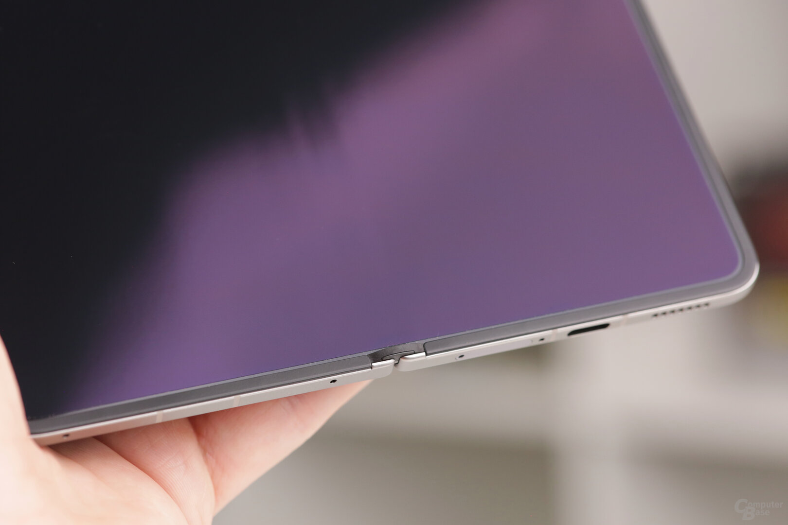 Je nach Winkel und Licht besser oder schlechter zu erkennen