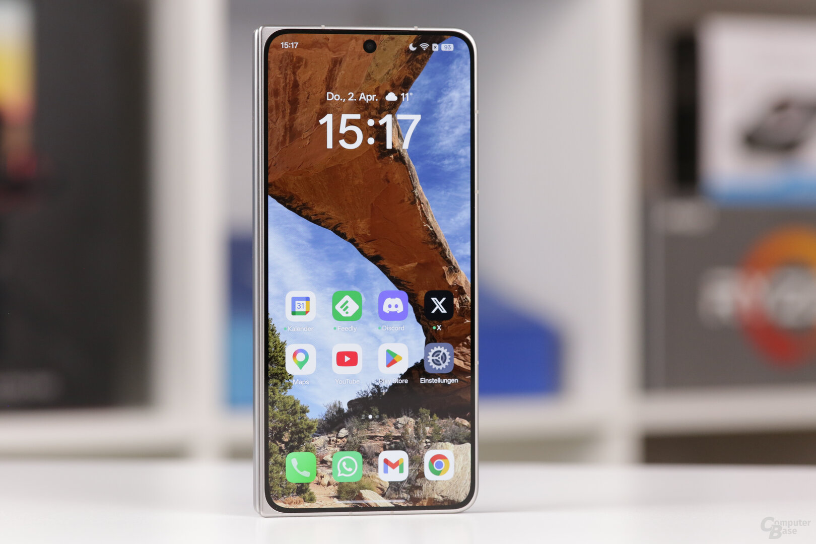 Etwas schmalere Bildschirmränder