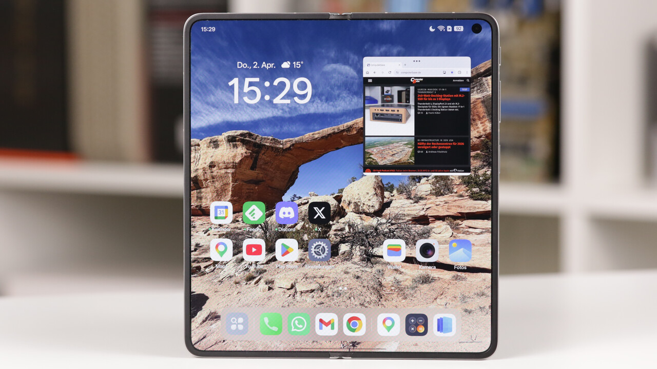 Oppo Find N6 im Test: Oppo baut die Spitzenposition bei Foldables weiter aus