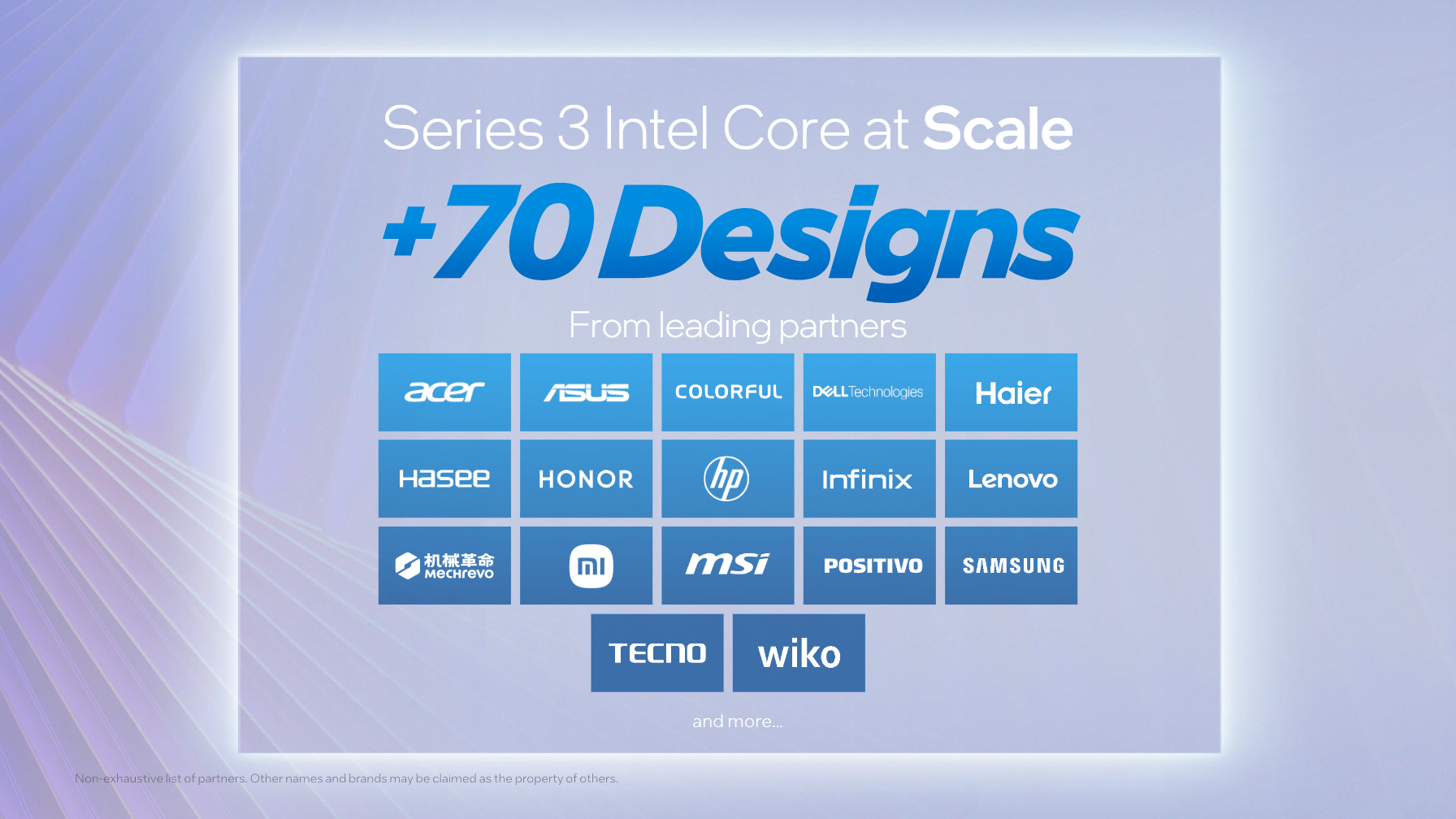 Intel Core Series 3 alias Wildcat Lake