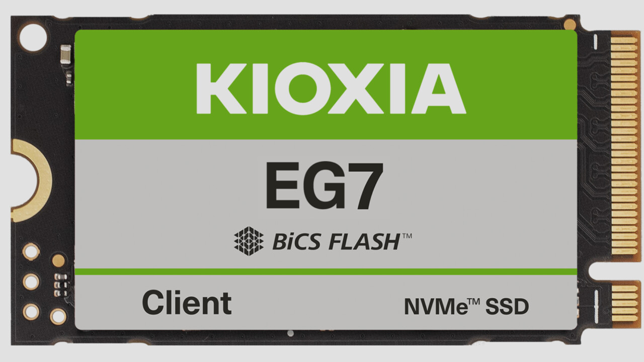„Kostengünstig“: Kioxia bringt OEM-SSD EG7 mit schnellem BiCS8 QLC