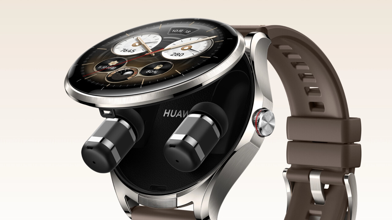 Huawei Watch Buds 2: Smartwatch versteckt Earbuds erneut unterm Display