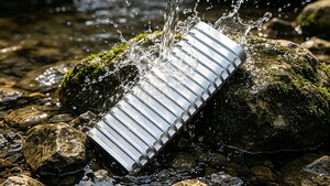 TerraMaster D1 SSD: Alu-SSD-Gehäuse darf ins Wasser fallen und überfahren werden