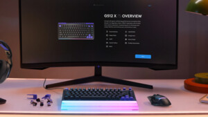 Logitech G512 X 75 & G512 X 98: Dual-Sockel & schöne Worte in TMR-Tastatur