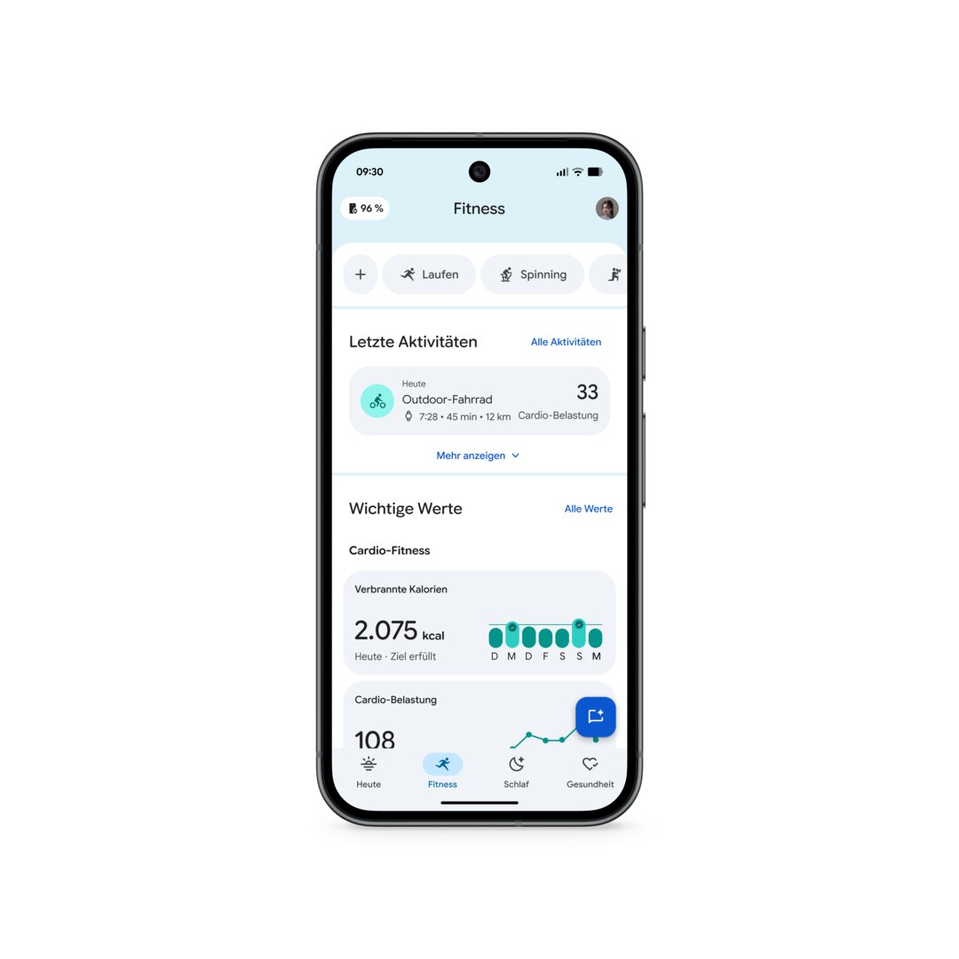 Die neue Google-Health-App