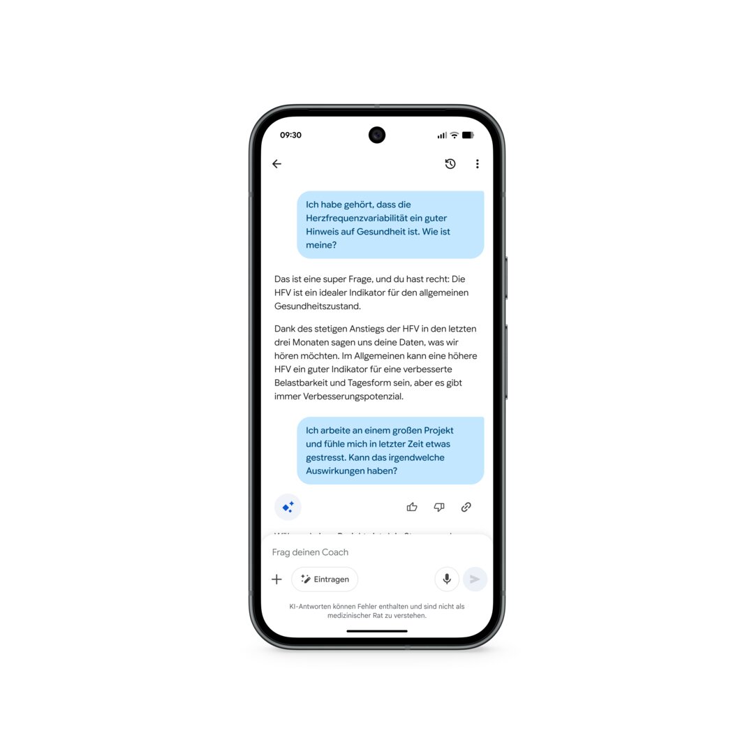 Die neue Google-Health-App