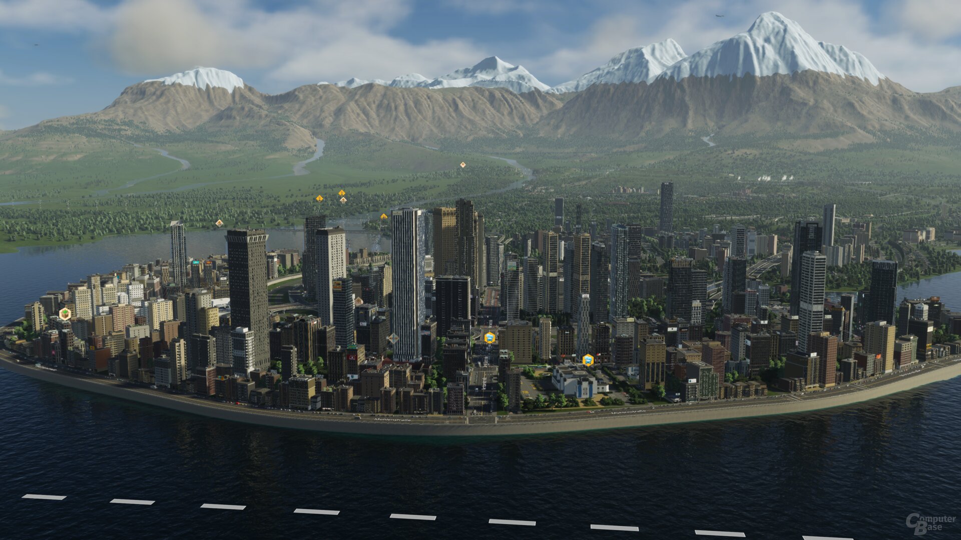 Der neue integrierte Benchmark in Cities: Skylines II