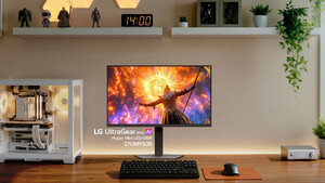 UltraGear evo GM9 27GM950B: LG bringt hellen 5K-Monitor mit über 9.000 Mini-LEDs