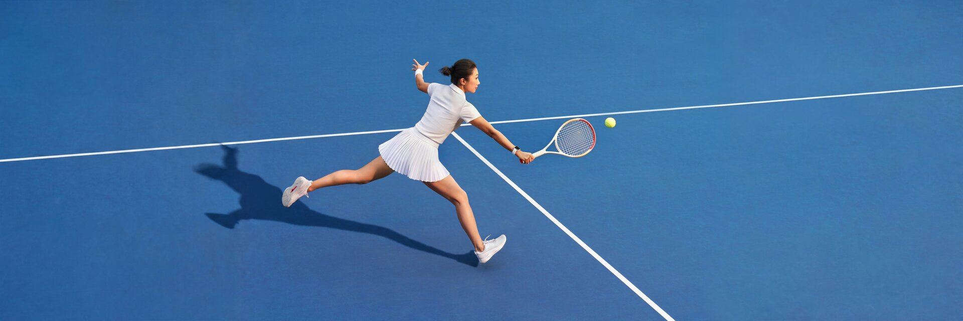Tennis ist nur eine der zahlreichen unterstützten Sportarten auf der HUAWEI WATCH 5 Pro