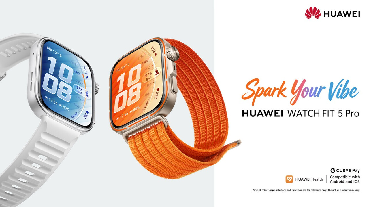 HUAWEI WATCH FIT 5 Series: Gesundheits-Smartwatch trifft auf stilvolles Design [Anzeige]