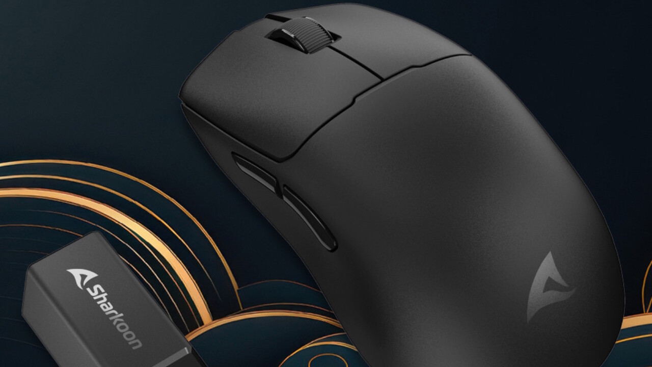 Sharkoon Skiller SGM70W: Essentials-Maus für kabelloses, leichtes Gaming