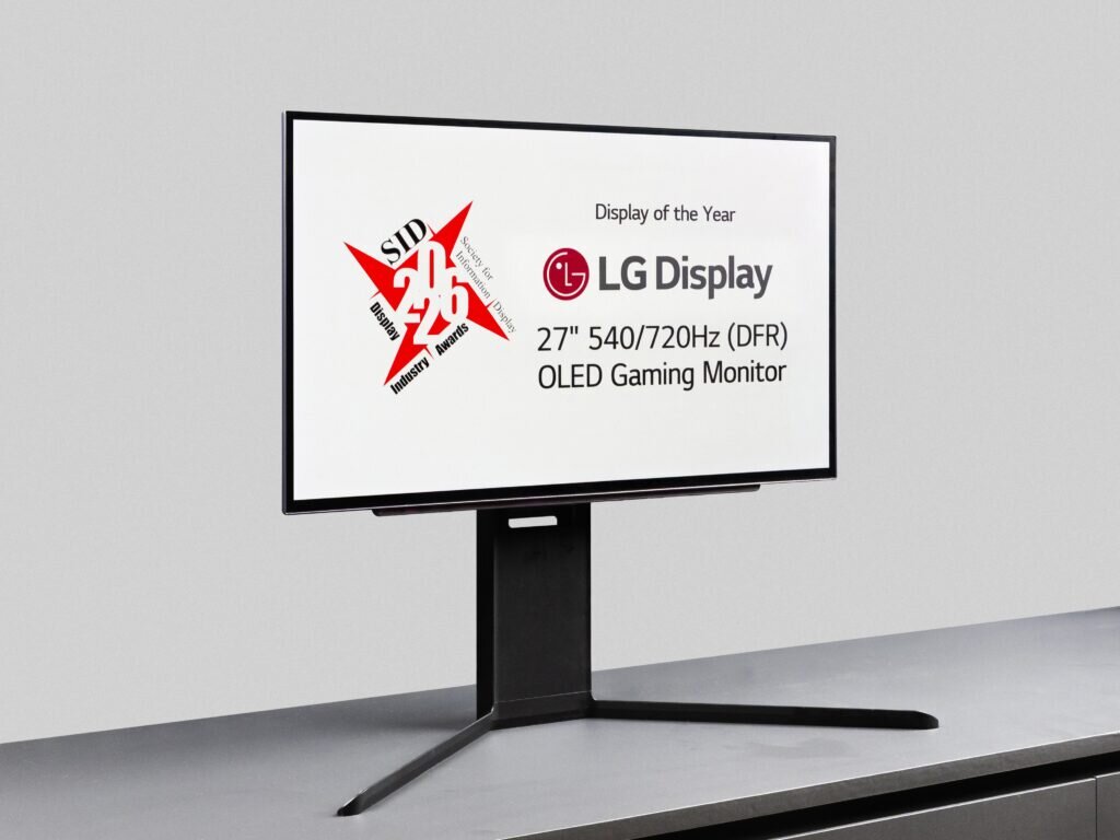 27-Zoll-OLED mit bis zu 720 Hz