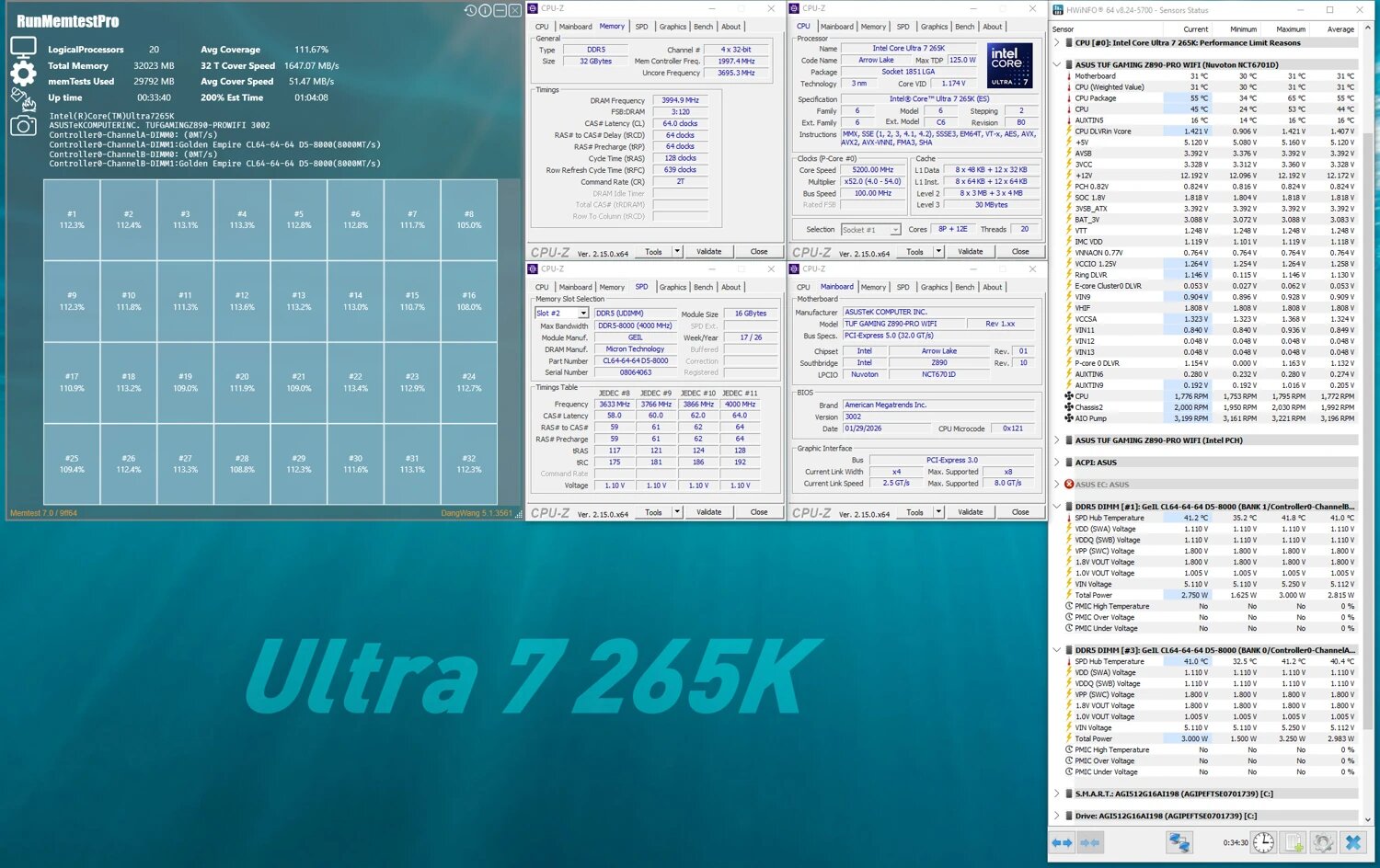 DDR5 8.000 MT/s mit JEDEC-Profil bei GeILs Spear-V-Serie