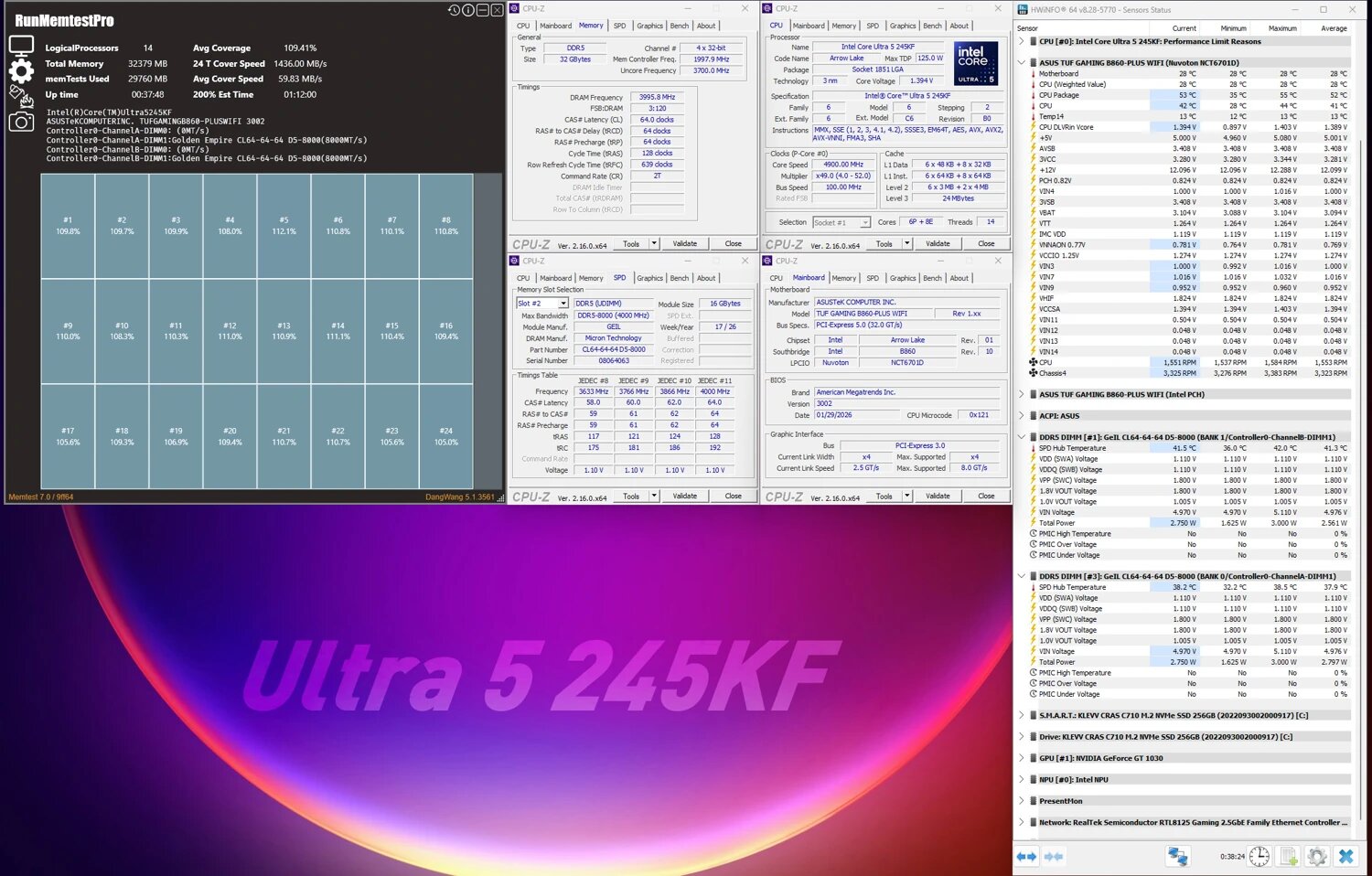 DDR5 8.000 MT/s mit JEDEC-Profil bei GeILs Spear-V-Serie