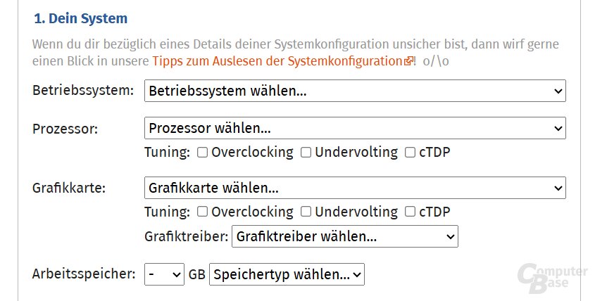 Abschnitt „1. Dein System“