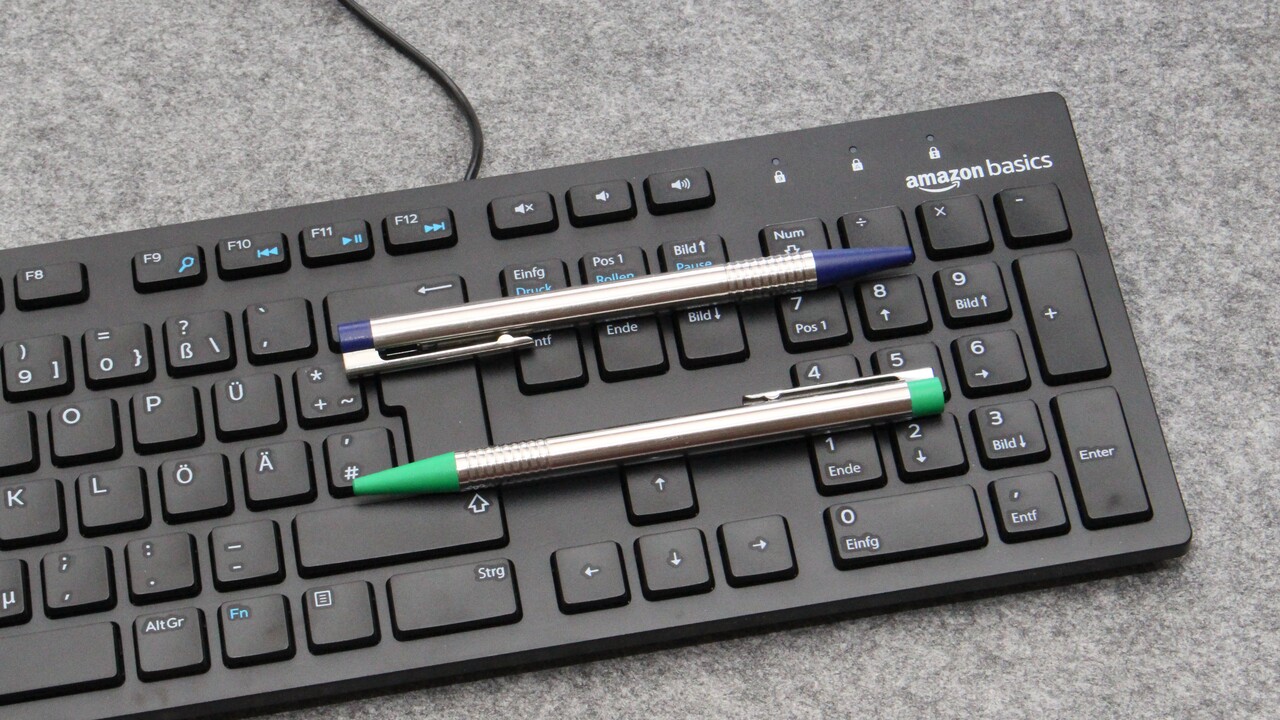 Amazon Basics Tastatur im Test: Was kann Jeffs Basis-Tippmaschine für zehn Euro?