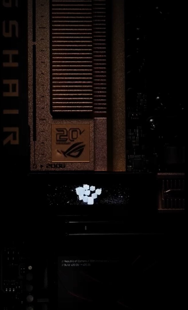 Asus ROG 20th Anniversary Mainboard Teaser