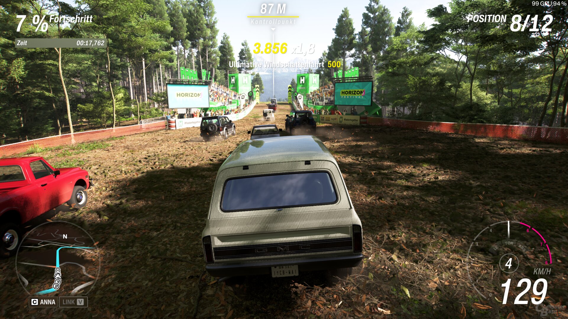Forza Horizon 6 im Benchmark