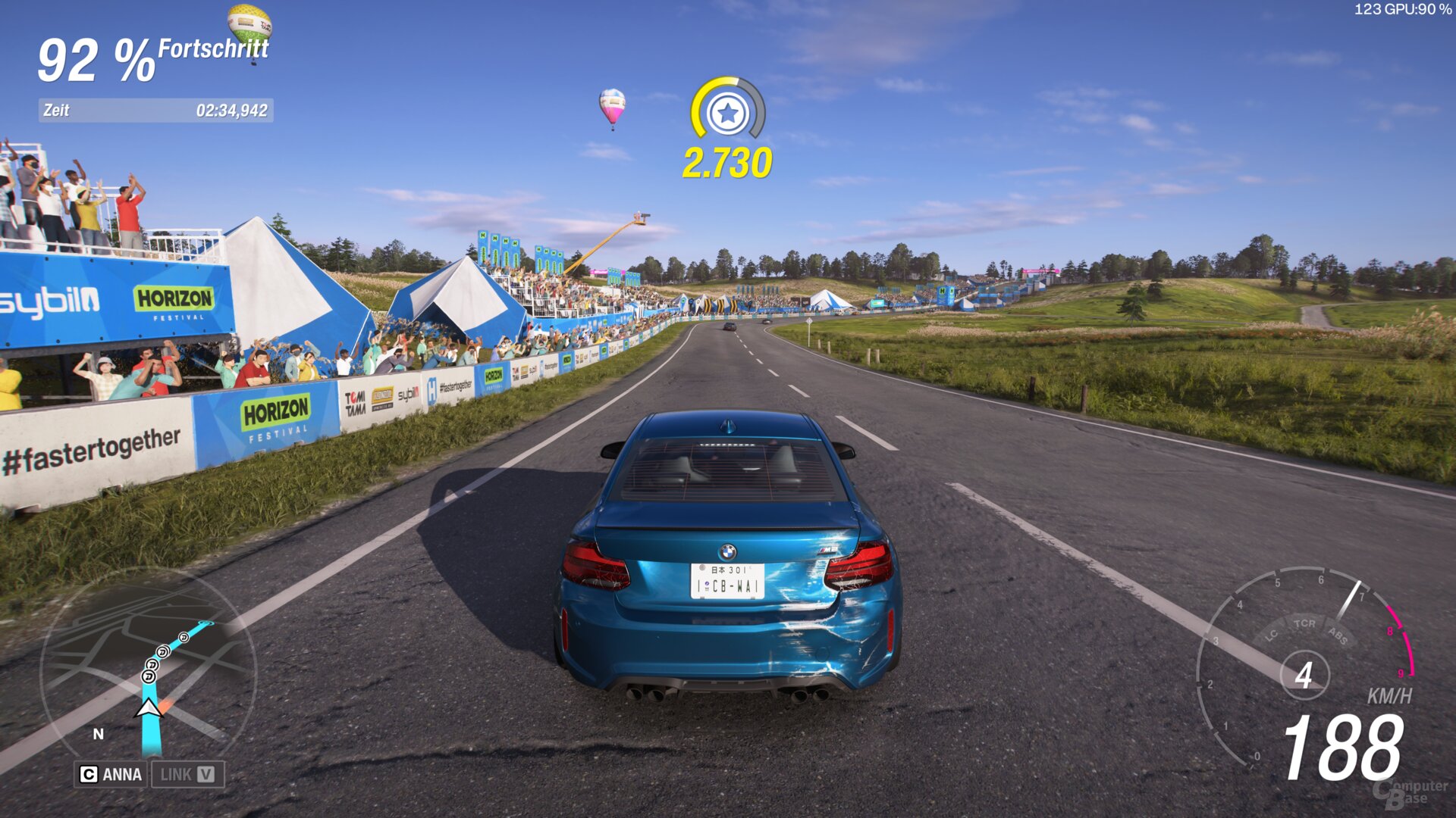 Forza Horizon 6 im Benchmark