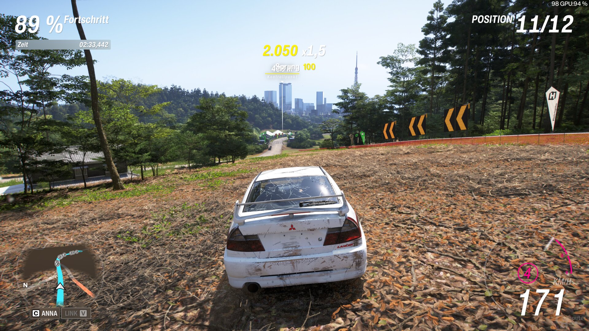 Forza Horizon 6 im Benchmark