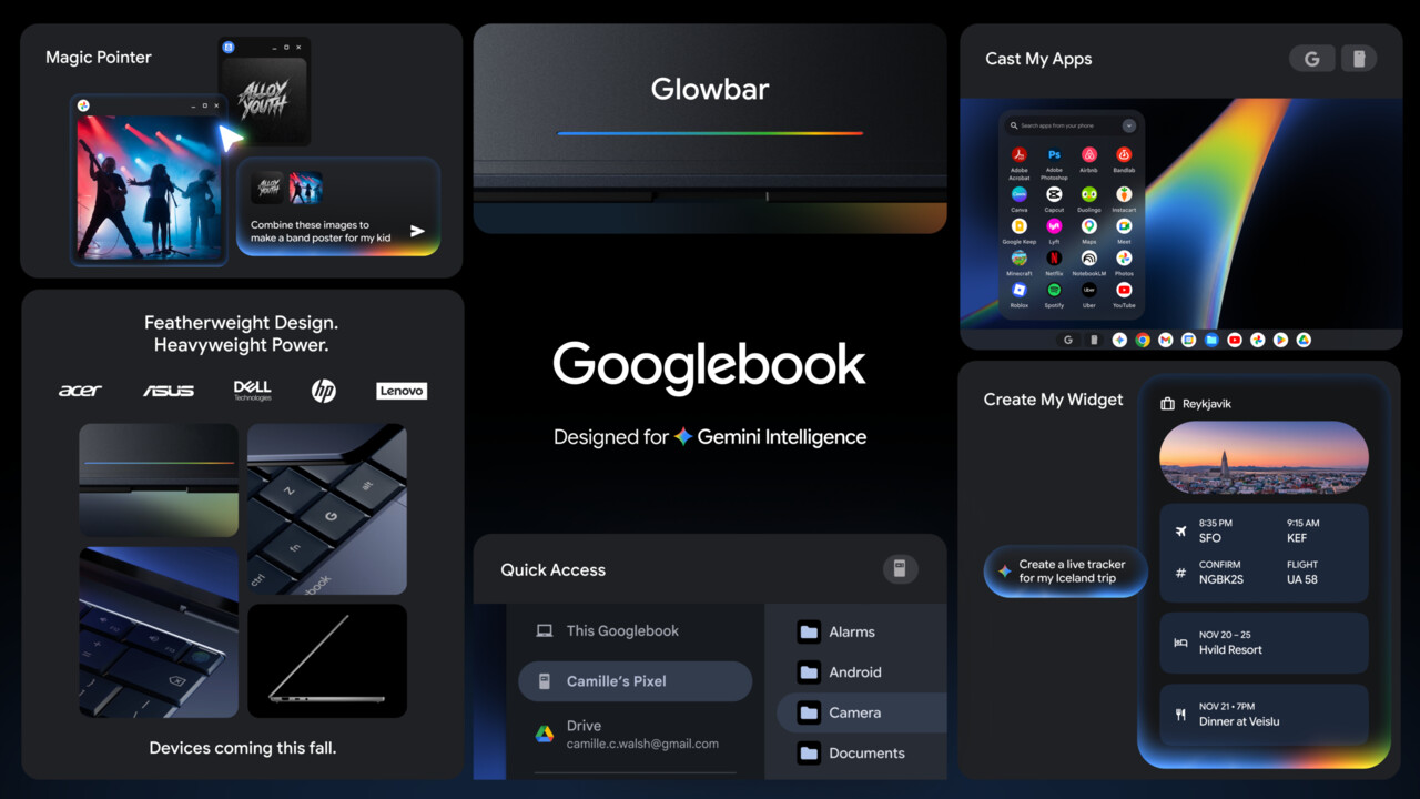 Googlebooks: Intel stellt die CPUs für Googles neue Premium-Notebooks