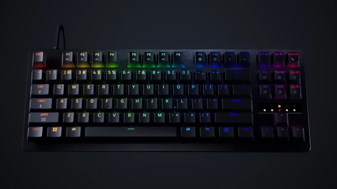 Razer Huntsman V3 Tenkeyless: Gaming-Keyboard sagt Millisekunden den Kampf an