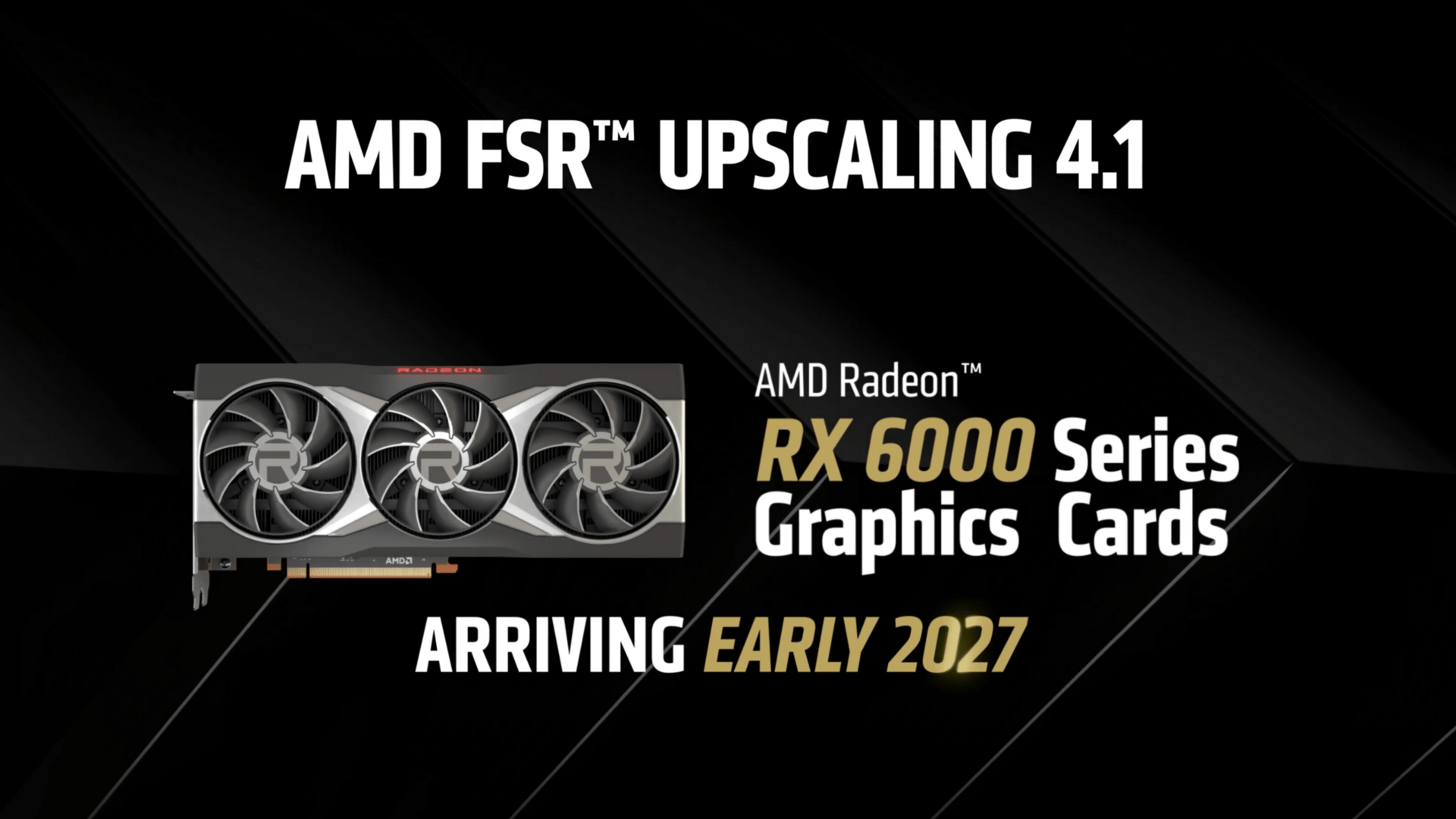 FSR Upscaling 4.1 kommt 2027 auf Radeon RX 6000