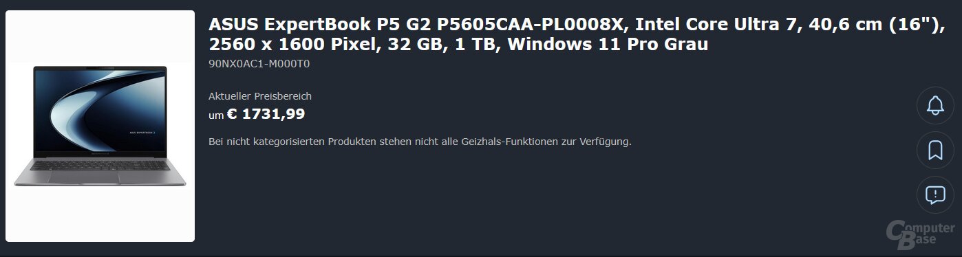 ASUS ExpertBook P5 G2