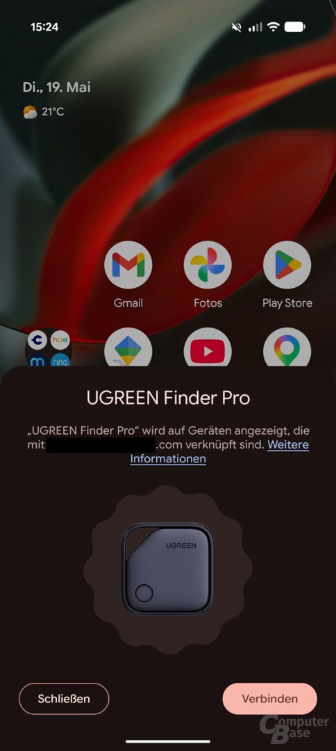 Ugreen FineTrack Duo unter Android