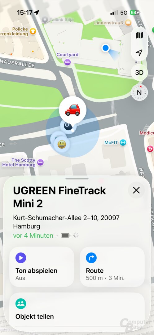 Zuverlässige Ortung mit allen drei neuen Findern