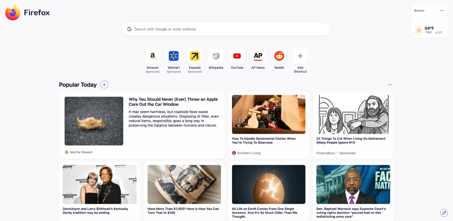 Mit Firefox 151 führt Mozilla eine neu gestaltete Startseite ein