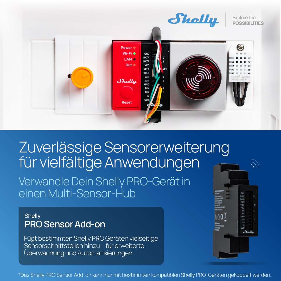 Shelly Pro Sensor Add-on