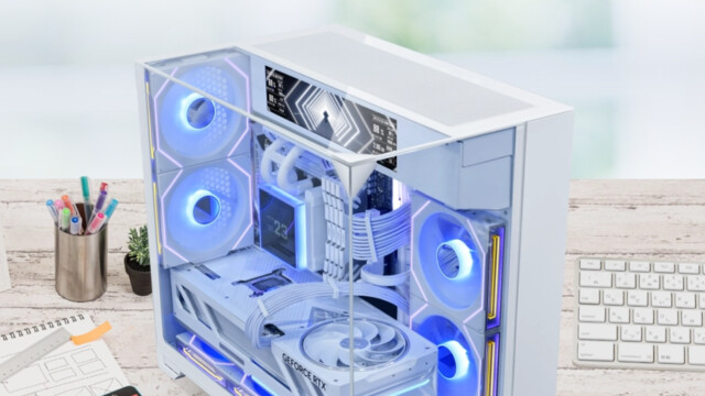 Lian Li O11 Vision-M Display: Trennwand trifft Display und Radiator-Versteck