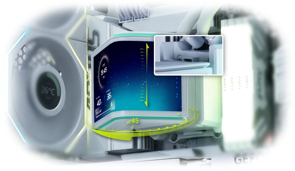 Lian Li HydroShift II OLED Curved
