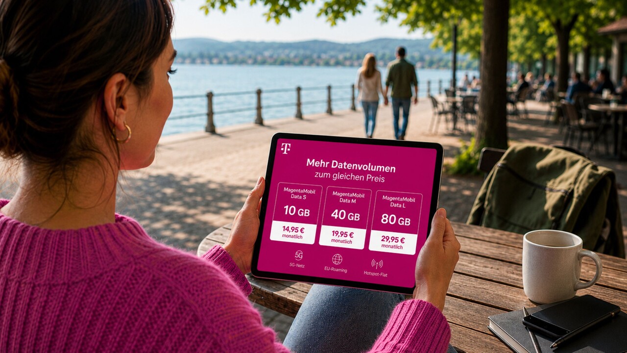MagentaMobil Data: Telekom spendiert reinen Datentarifen mehr Datenvolumen
