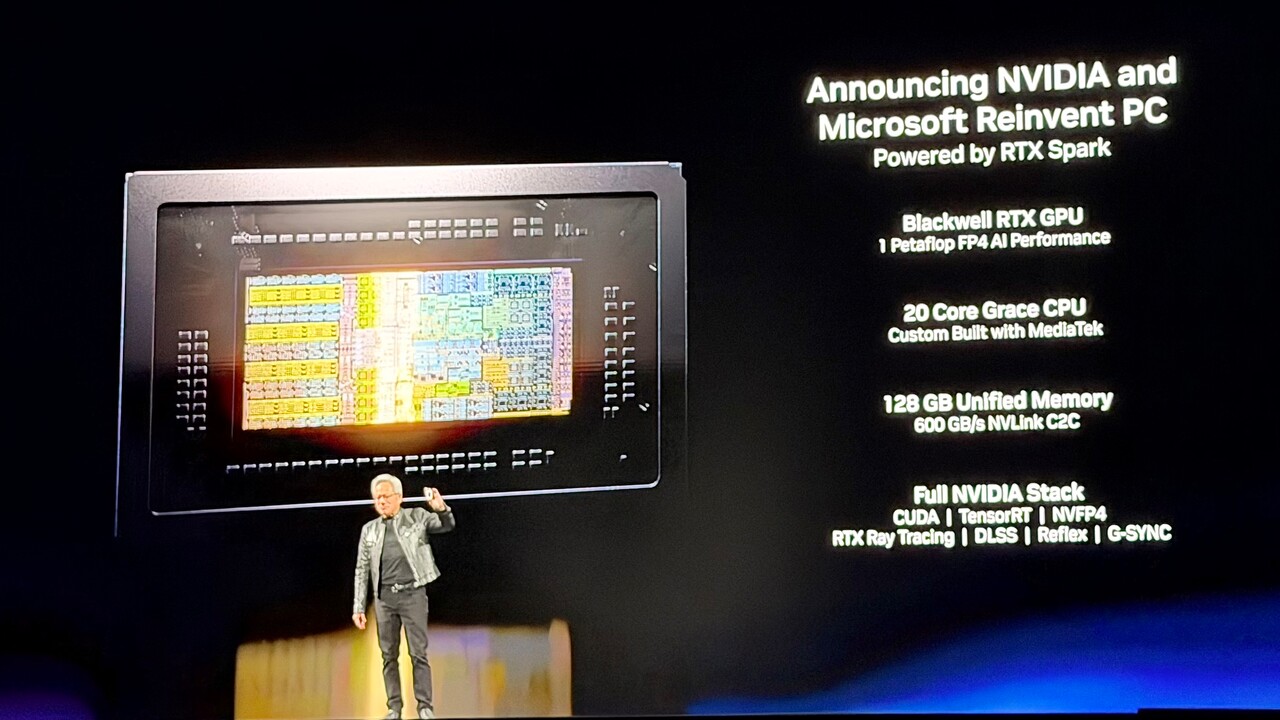 RTX Spark Superchip: Nvidia greift AMD und Intel im Windows-PC-Markt an