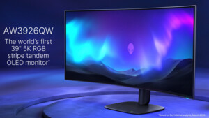 30 Jahre Alienware: Erster 39"-Monitor mit 5K OLED und RGB Stripe