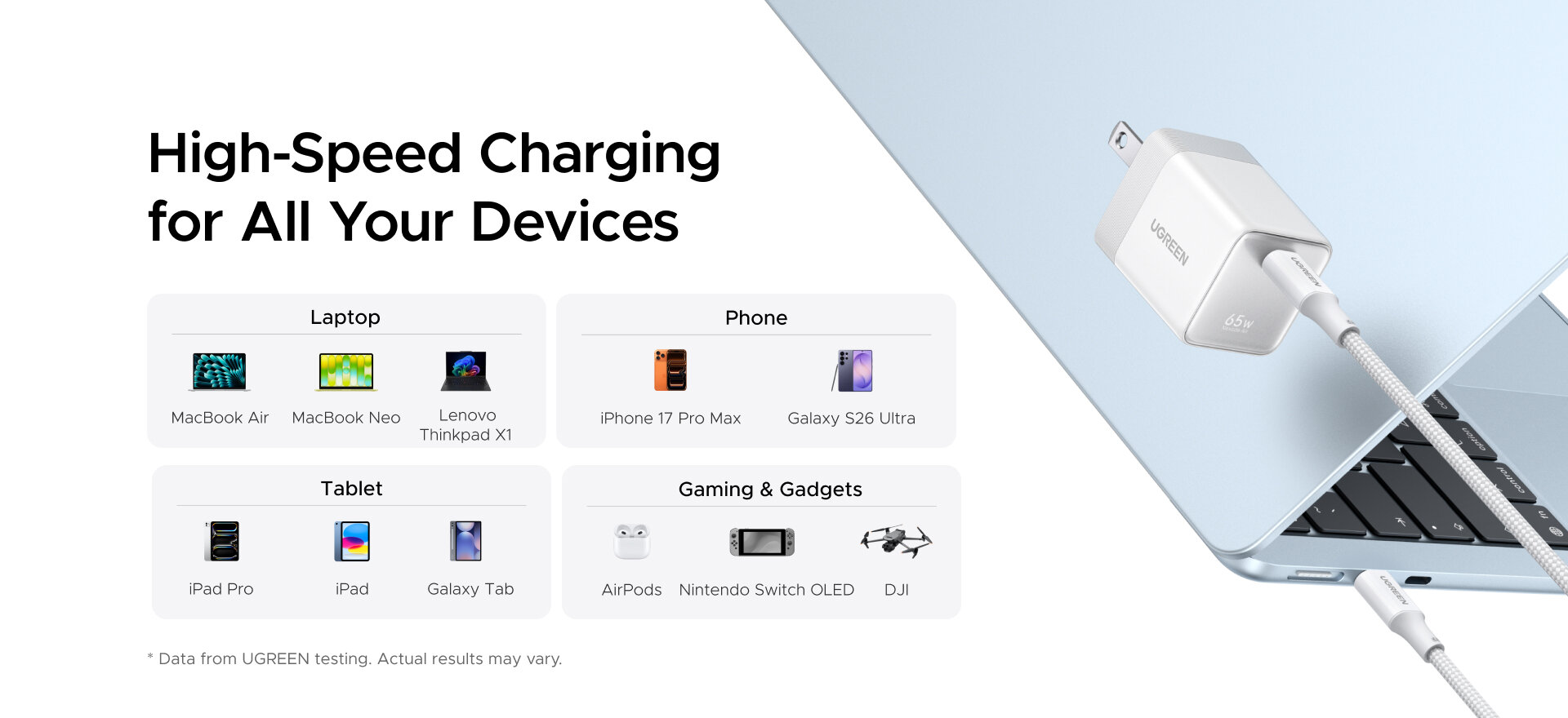 Nexode Air Charger – Features im Überblick