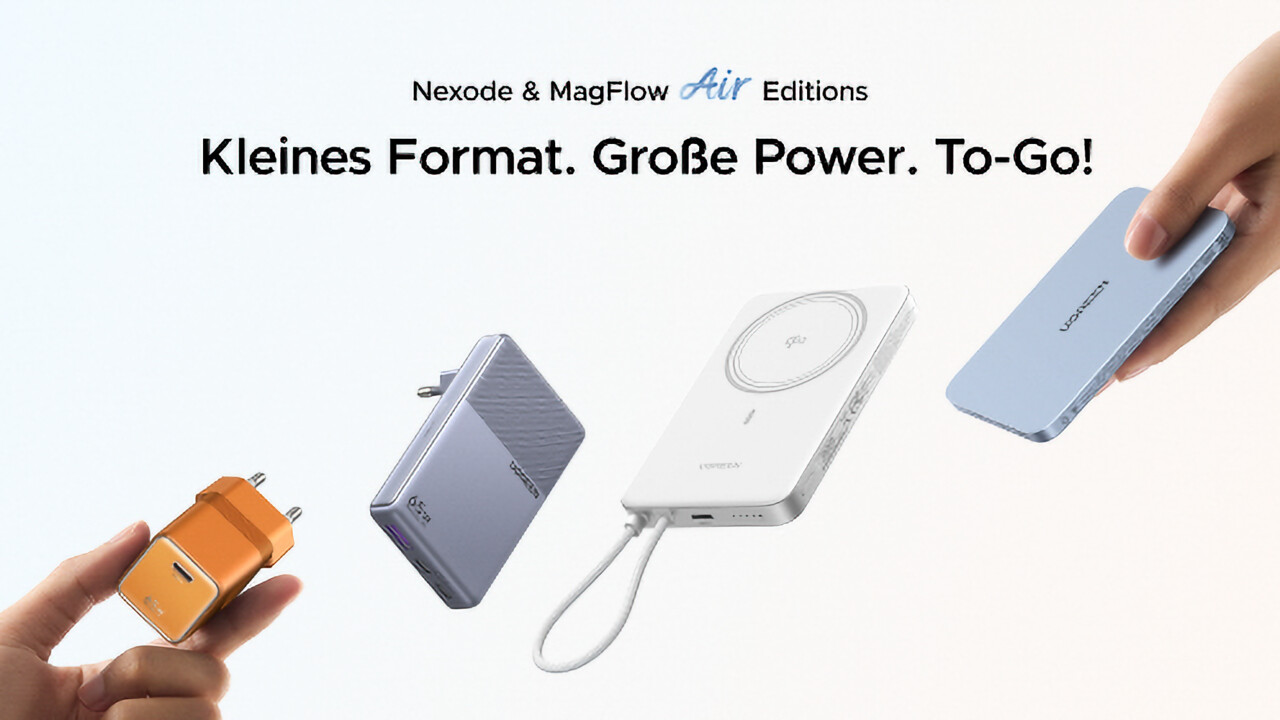 UGREEN Nexode & MagFlow Air Editions: Kleines Format. Große Power. To-Go! [Anzeige]