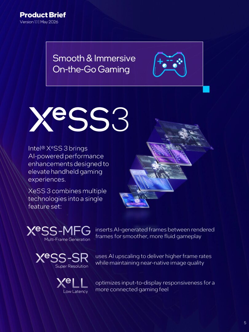 Die neue Intel Arc G-Serie: Arc G3 Extreme und Arc G3 für Handheld-Gaming-PCs im Überblick