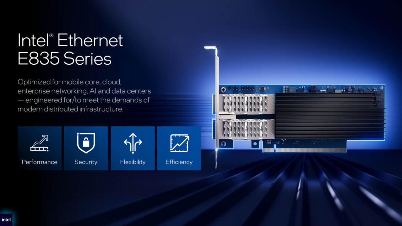 Intel Ethernet E835: Der nächste High-Mainstream-LAN-Controller ist da