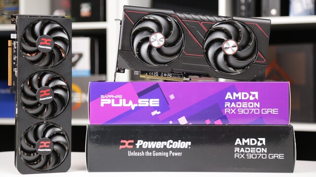 Radeon RX 9070 GRE im Test: So schnell ist die neue kleins­te RX 9070 mit 12 GB VRAM