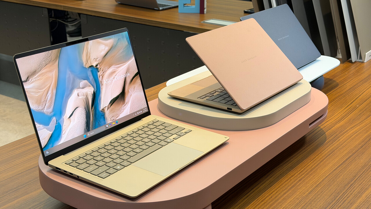 Zenbook 14 für 2026: Asus bietet Notebook mit AMD, Intel und Qualcomm an