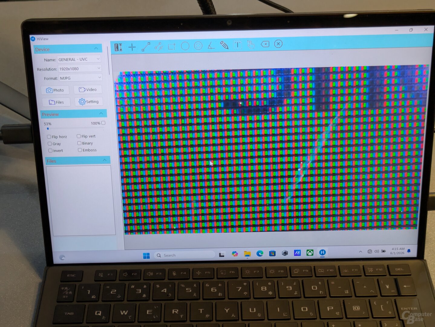 ROG Swift OLED PG32UCWM – das neue Pixel-Layout (RGB Stripe)